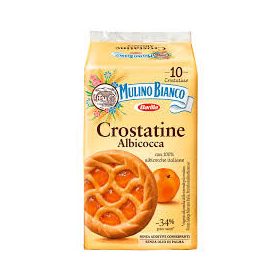   Mulino Bianco Crostatina sárgabarack lekváros sütemény 400g 