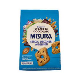 Misura cukormentes csokicseppes keksz 290g 