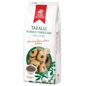 Taralli Fiore di Puglia köményes 250g