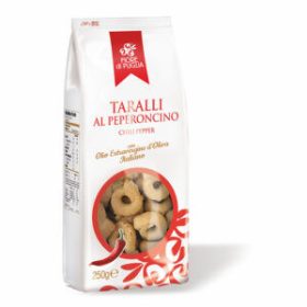 Taralli Fiore di Puglia paprikás 250g