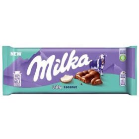 Milka bubbly kókuszos tejcsokoládé 97g