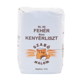 Szabó Malom Fehér kenyérliszt 1 kg BL-80