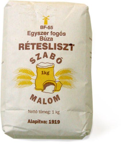 Szabó Malom Egyszerfogós rétesliszt 1 kg BF-55