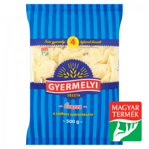Gyermelyi 4 tojásos száraztészta 500 g csusza