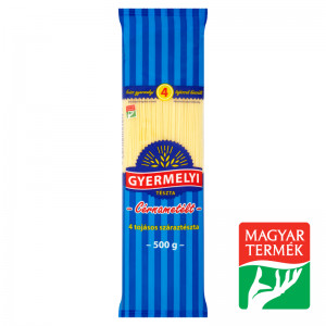 Gyermelyi 4 tojásos száraztészta 500 g cérnametélt 
