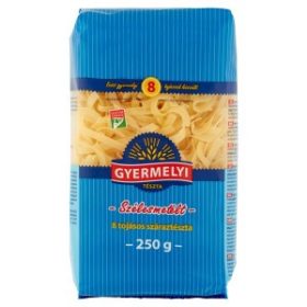 Gyermelyi 8 tojásos száraz tészta 250 g szélesmetélt