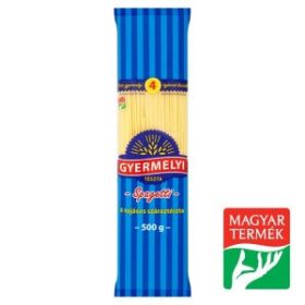 Gyermelyi 4 tojásos száraztészta 500 g spagetti