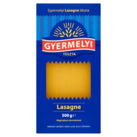 Gyermelyi 4 tojásos durum száraztészta 500 g lasagne