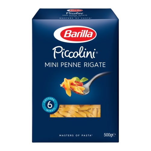 Barilla Piccolini durum száraztészta 500 g mini penne rigate