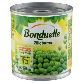 Bonduelle zöldborsó konzerv 200 g zsenge