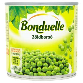 Bonduelle zöldborsó konzerv 400 g zsenge