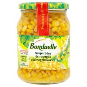 Bonduelle morzsolt csemegekukorica üveges 530 g 