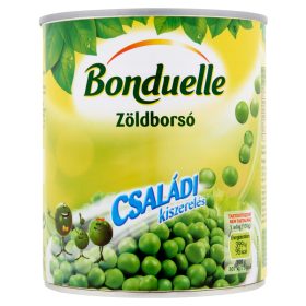 Bonduelle családi zöldborsó konzerv 800 g zsenge