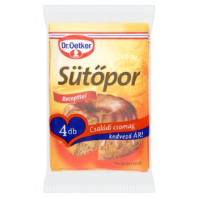 Dr. Oetker sütőpor 4x12 g családi csomag 