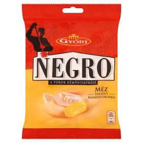 Győri Negro töltetlen keménycukorka 159 g méz