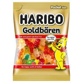 Haribo gumicukor 100 g Goldbären gyümölcsízű 