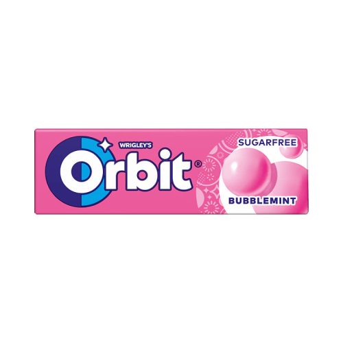 Wrigley’s Orbit cukormentes rágógumi 14 g bubblemint