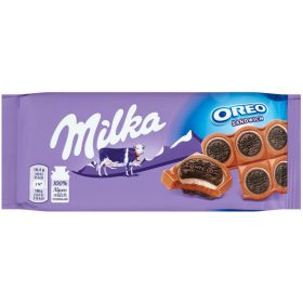 Milka tejcsokoládé 92 g oreo sandwich