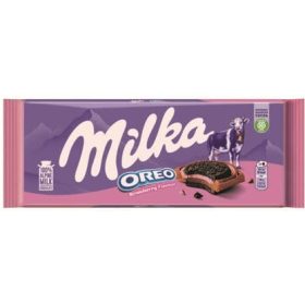 Milka tejcsokoládé 92 g oreo straweberry sandwich 
