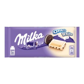   Milka Oreo white fehér csokoládé 100 g kakaós kekszdarabokkal