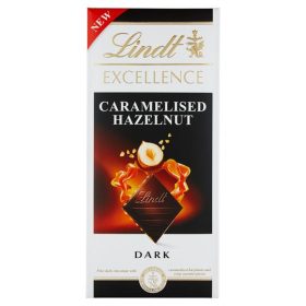 Lindt Excellence étcsokoládé 100 g Caramelised Hazelnut