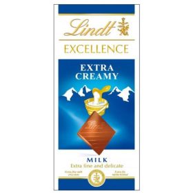 Lindt Excellence csokoládé 100 g Extra Creamy