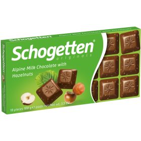 Schogetten tejcsokoládé 100 g Mogyorós