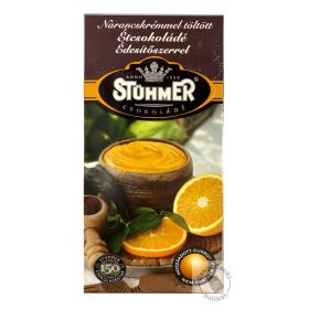 Stühmer Narancskrémmel töltött étcsokoládé 100 g