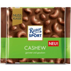 Ritter Sport Selection tejcsokoládé 100 g kesudióval 