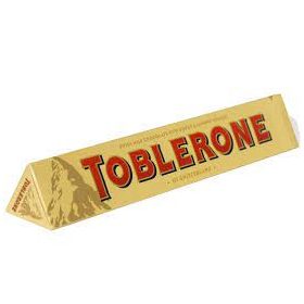 Toblerone tejcsokoládé 100 g mézzel és mandulával 