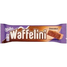   Milka Waffelini étcsokoládéval mártott kakaós ostya 31 g Choco max 