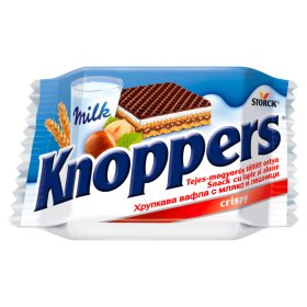 Knoppers töltött ostyaszelet 25 g tejes-mogyorós