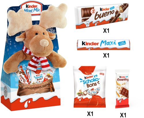 Kinder Maxi Mix Plüss T133 133 g