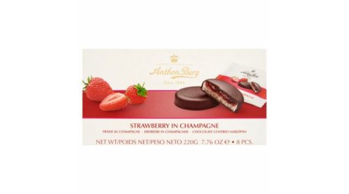 Anthon Berg marcipán tallér Eper Pezsgőben 220 g