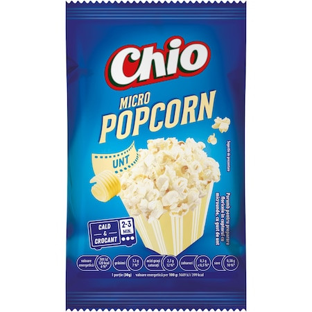 Chio micro popcorn 80 g vajas