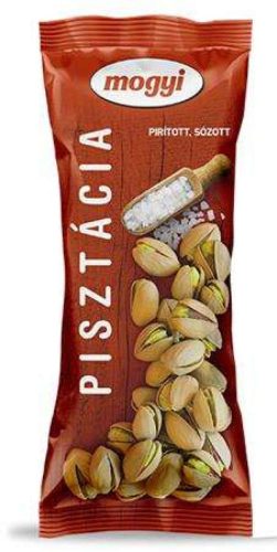 Mogyi pisztácia 60 g sós,pörkölt 