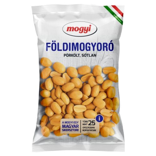 Mogyi földimogyoró 150 g pörkölt sótlan 