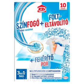   K2r színfogó+oxi folt eltávolító+extra fehérítő mosótasak 10 db 