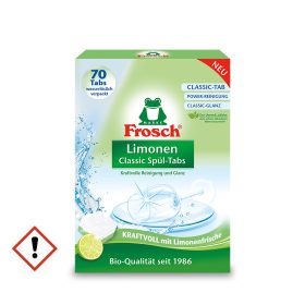 Frosch mosogatógép tabletta Zöldcitrom 70 db