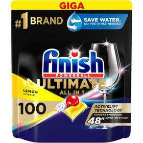 Finish Ultimate All in 1 mosogatógép-kapszula Citrom 72 db
