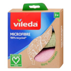 Vileda Recycled mikroszálas törlőkendő 3 db 