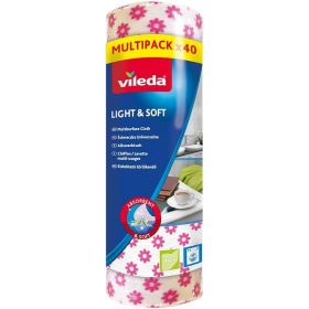 Vileda Light& Soft Roll eldobható törlőkendő 40 db