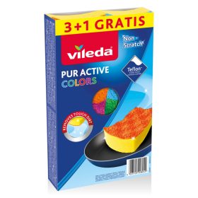 Vileda Pur Active mosogatószivacs 4 db 