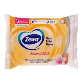 Zewa Almond Mild nedves toalettpapír 42 db
