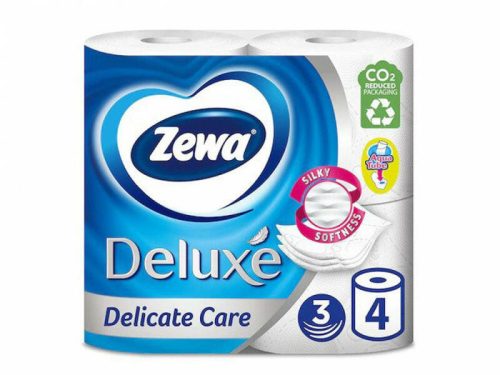 Zewa Deluxe toalettpapír 4 tekercs (3 rétegű) delicate care