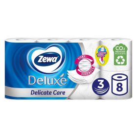   Zewa Deluxe toalettpapír 8 tekercs (3 rétegű) delicate care