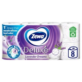 Zewa Deluxe toalettpapír 8 tekercs (3 rétegű) levendula
