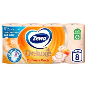 Zewa Deluxe toalettpapír 8 tekercs (3 rétegű) peach