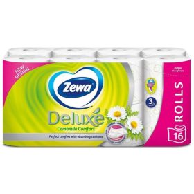 Zewa Deluxe toalettpapír 16 tekercs (3 rétegű) kamilla 
