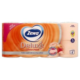 Zewa Deluxe toalettpapír 8 tekercs (3 rétegű) peach